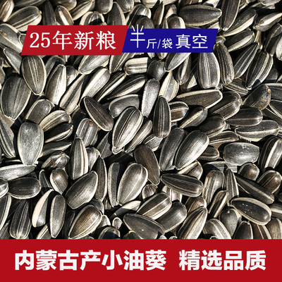 内蒙古产小颗粒油葵25年新粮 瓜子油磕 牡丹玄凤小太鹦鹉鸟粮饲料