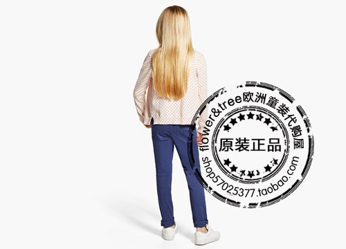 国内现货】 西班牙正品m家女童装休闲长裤116cm