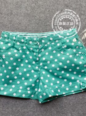 【国内现货】西班牙正品tutto piccolo高端女童宝宝夏棉麻短裤