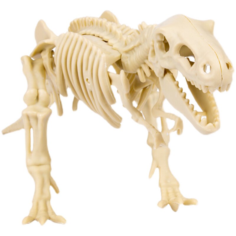 CHILDREN DINOSAUR FOSSIL TYRANNOSAURUS REX STEGOSAURUS SKELETON MODEL HANDMADE DIY MADE DIGGING BOY ARCHAEOLOGICAL EXCAVATION TOY