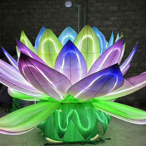 大型节日非遗荷花发光灯