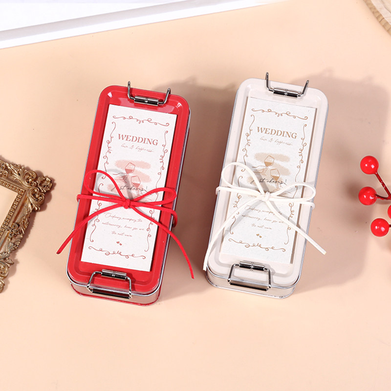 喜糖成品礼盒含糖伴手礼结婚婚礼订婚高级回礼定制马口铁铁盒