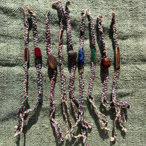 Nepal#喜马拉雅山脚下的手作手工纪念品尼泊尔嬉皮风格手链手绳新