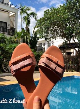 Cambodia#柬埔寨网红拖鞋东南亚夏季度假凉鞋欧美沙滩民族sandal