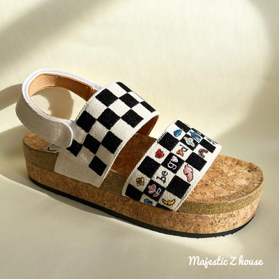 KUUDOO厚底泰国手工凉鞋