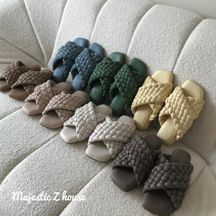 PUFFSHOES#泰国Puff鞋舒适拖鞋Pillow Sandal凉鞋曼谷网红拖鞋夏