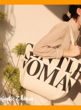 【特惠】GENTLEWOMAN#泰国正品GW CANVAS TOTEBAG帆布包托特包