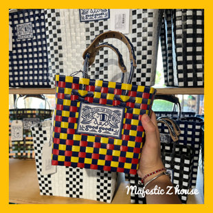 goodgoods#泰国正品网红菜篮包手工编织包小众手提包大象包彩虹包