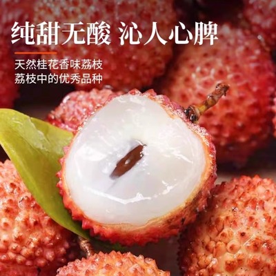 桂味荔枝新鲜水果茂名5斤