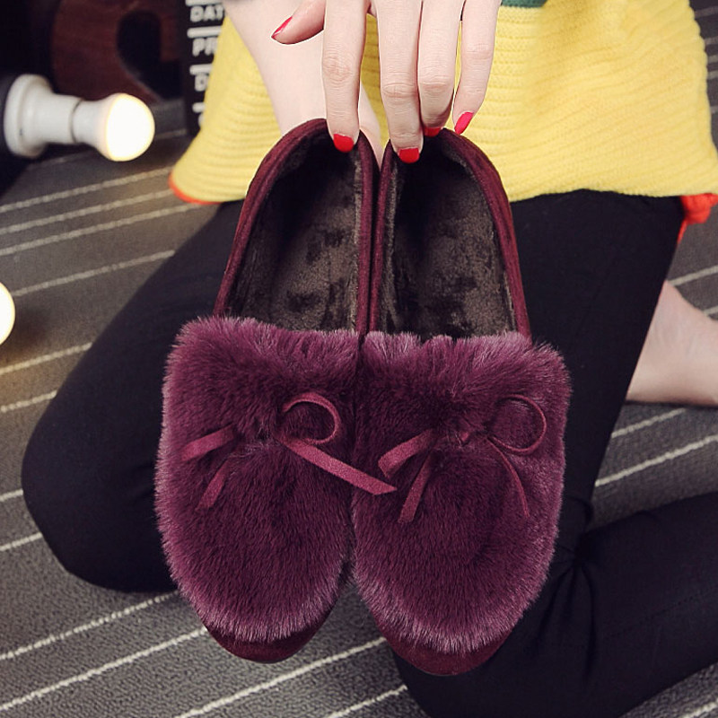 冬季外穿加绒老北京布鞋女保暖豆豆毛毛二棉鞋薄棉黑色冬天办公室,女鞋,传统布鞋,淘宝优惠券,粉丝福利购,淘宝优惠卷