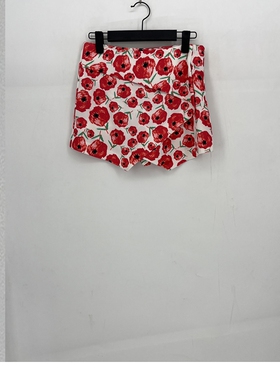 夏款 撤柜品牌 姚L系 印花修身减龄百搭短裤女 212600