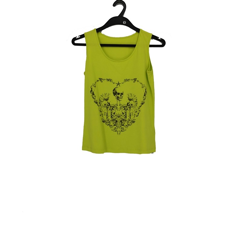 亮丽个性休闲百搭舒适背心上衣女