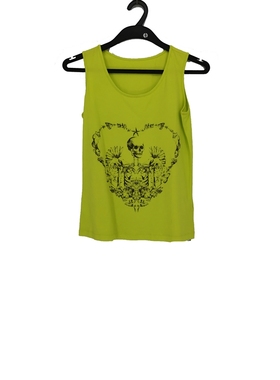 夏款 撤柜品牌 姚L系列 亮丽个性休闲百搭舒适背心上衣女30069