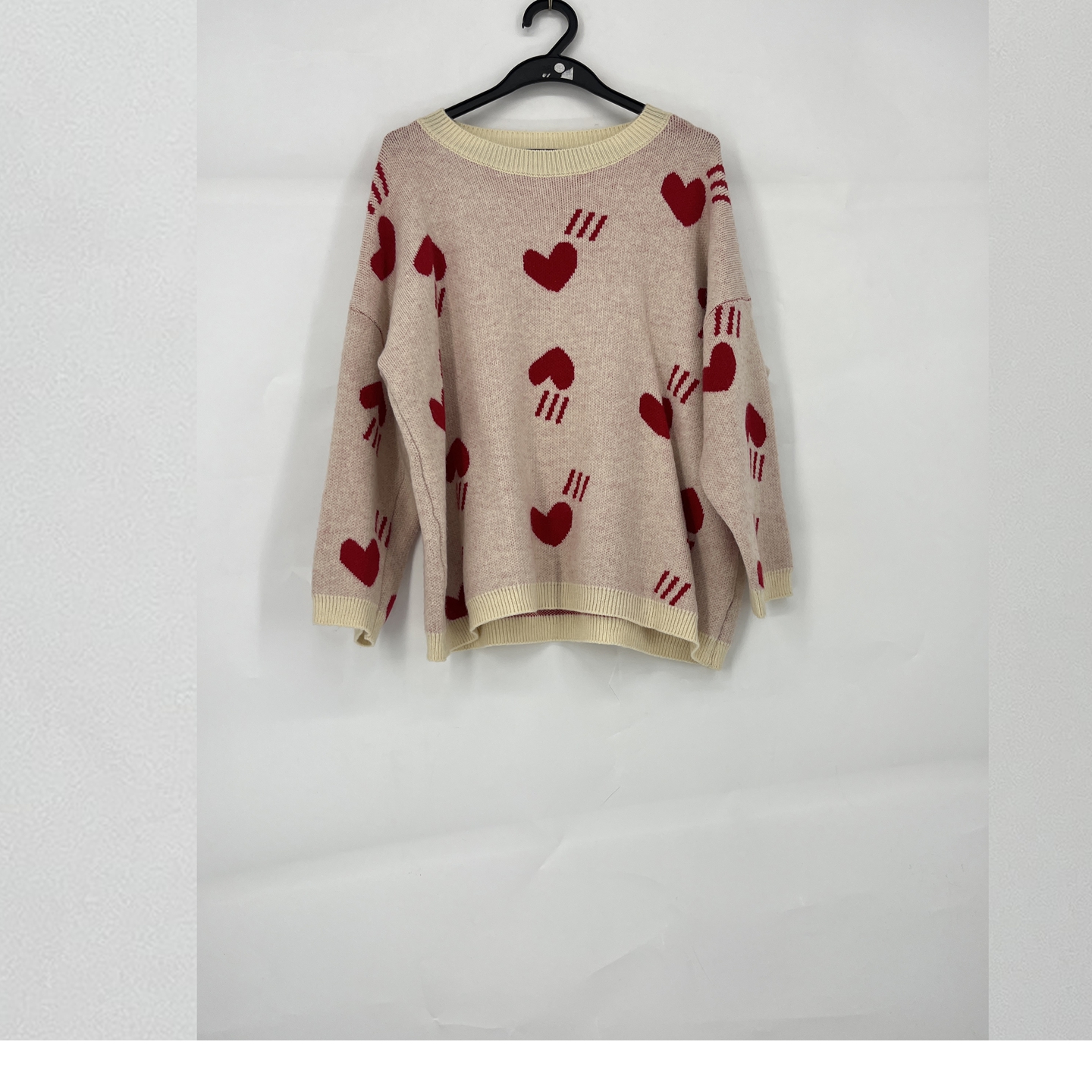 百搭休闲圆领套头针织毛衣女