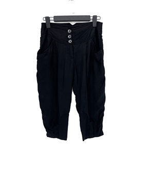 夏款 海阔T空 经典黑色休闲百搭五分裤子女1213