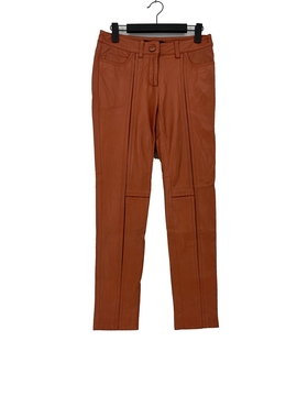 春秋款 台湾女装 JSTN 亮色修身气质羊皮长裤女11229501