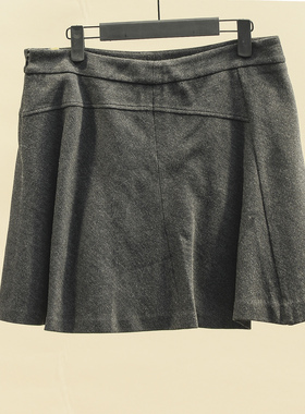 23春秋 法国品牌 蕾D 个性时尚百搭学院风半身裙女 L4SB13114