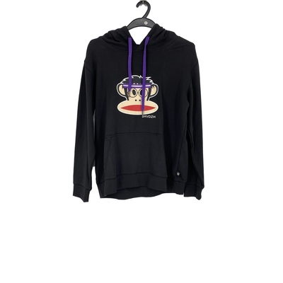 纯棉舒适透气连帽套头卫衣女