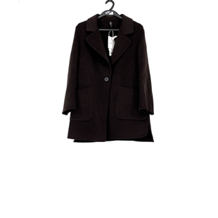 春秋款 撤柜品牌 慕Y系列 百搭翻领短款毛呢外套女88031