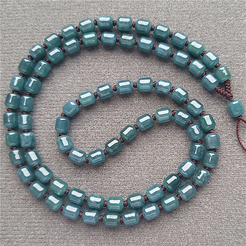 大锦翡翠项链吊坠珠链新款