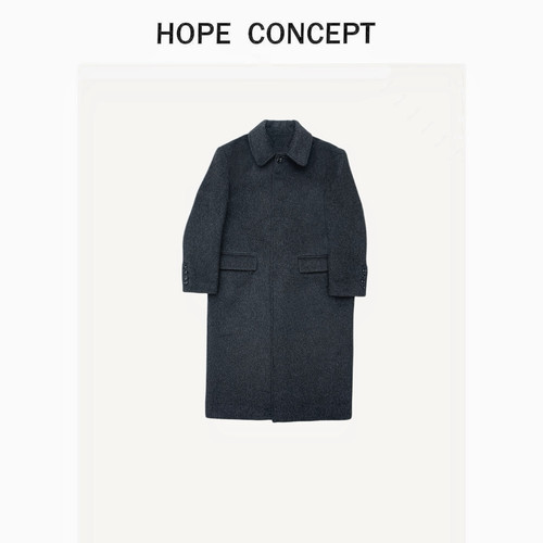 【反季福利】HOPECONCEPT冬日 骆驼绒 羊毛 氛围感时髦大衣#24281