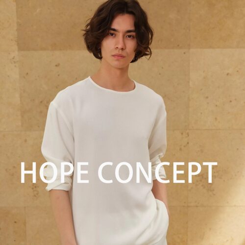 HOPECONCEPT夏日限定静奢爽滑凉感醋酸廓形长袖衬衫套装06284