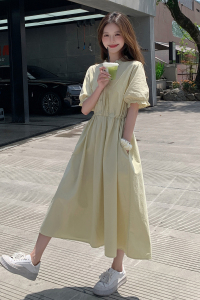 现货！26夏装新款森系风娃娃裙宽松连衣裙278-3717-P120-K178图片