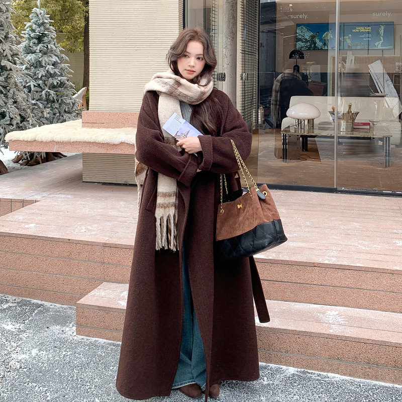 新款现货!廓形设计款双面呢大衣外套278-8818-P335K488,女装羊绒大衣,三七家 新款现货!廓形设计款双面呢大衣外套278-8818-P335K488,女装羊绒大衣,三七家