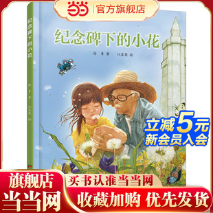 中少阳光图书馆 纪念碑下的小花