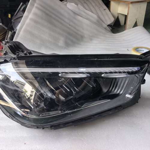 奔驰GLE W167原厂拆车LED大灯半总成，，，灯面成色还--议价商品