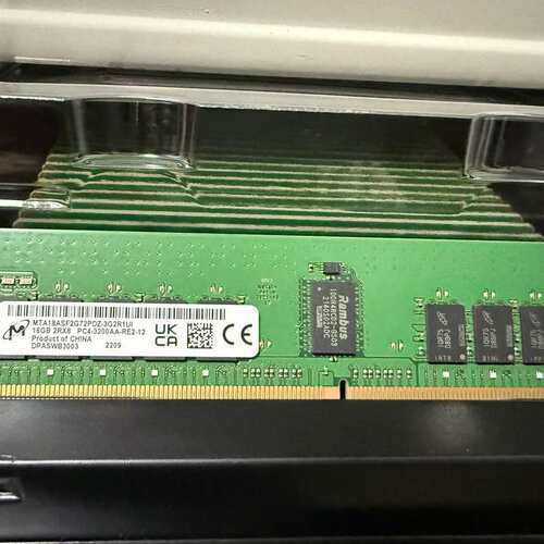 镁光16G 2Rx8 3200 REG服务器内存条，型号MT--议价商品