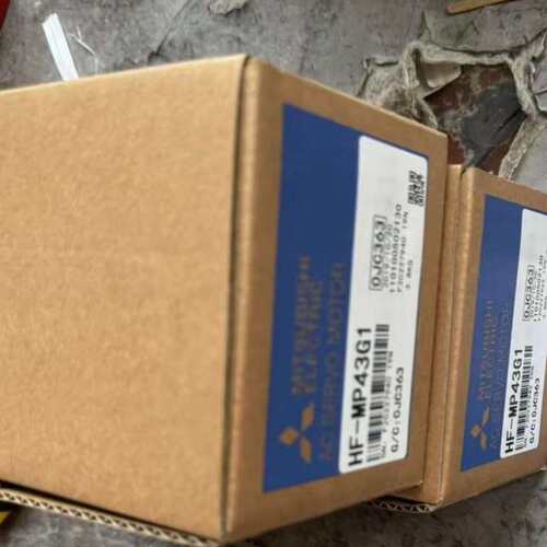 菱伺服电机HF-MP43G1，带包装盒，现货包邮。适用于工--议价商品