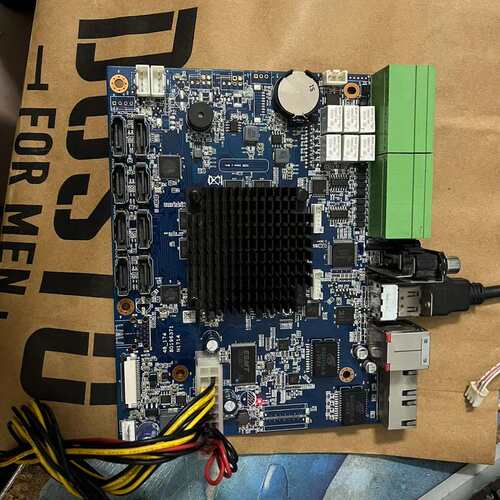 大华64路NVR5864-4KS2主板，拆机件，通电无图像（--议价商品