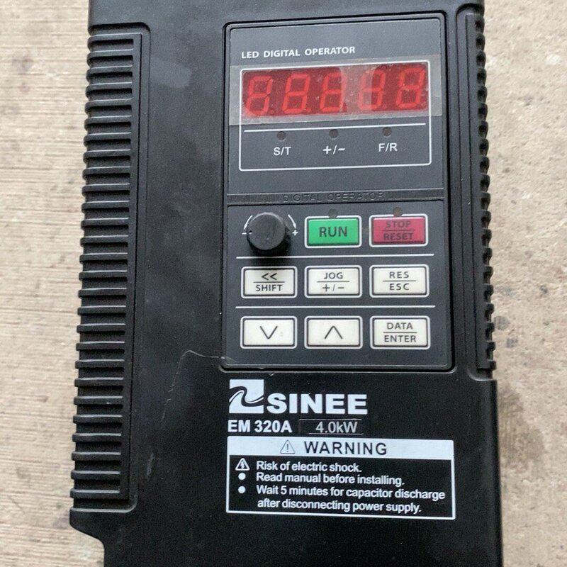 二手拆机剪线正弦EM320A-4RO-3BB变频器 4KW--议价商品