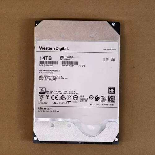 西数14TB企业级硬盘 DC HC530 SATA 6Gb/--议价商品
