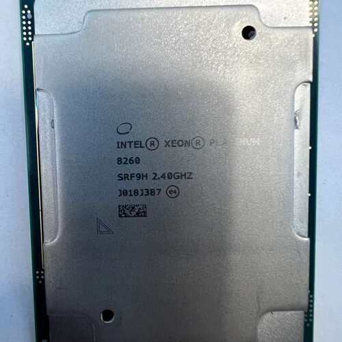 英特尔正式版8260 CPU，服务器拆机，成色新--议价商品