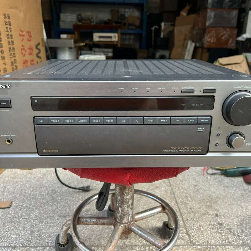 原装日本进口，索尼TA-AV670G，5.1声道功放机，52--议价商品