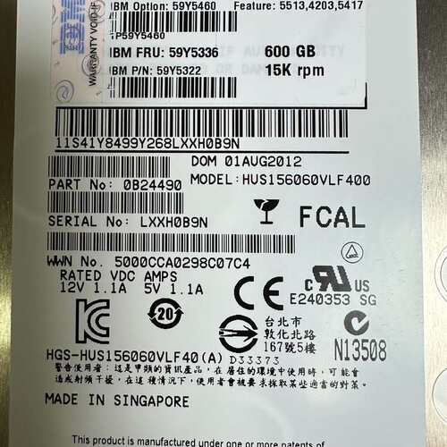 IBM原装59Y5336 59Y5640 59Y5322 6--议价商品