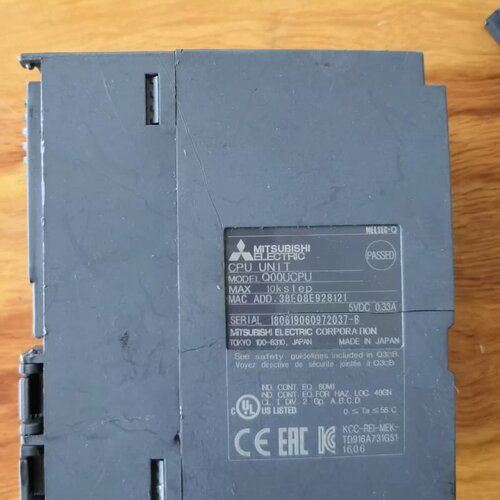 Mitsubishi三菱Q00UCPU CPU模块，二手拆机--议价商品