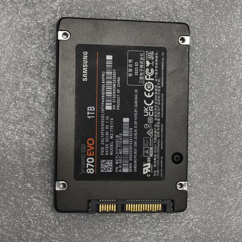 三星870 EVO 1TB企业级固态硬盘--议价商品