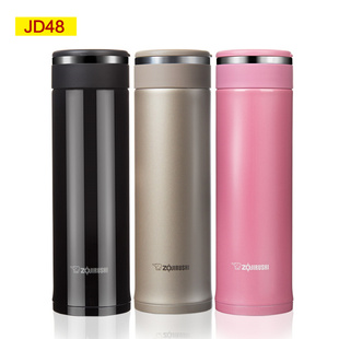 日本象印不锈钢保温杯男女水杯不锈钢水杯子JD480ml印字刻loogo