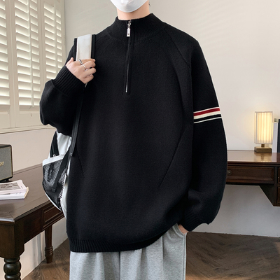 不褪色加厚保暖毛衣打底针织衫