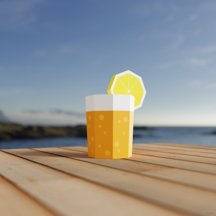 果汁饮料立体手工DIY纸模型折纸儿童简单幼儿园作业,模玩/动漫/周边/娃圈三坑/桌游,其他类型纸模,淘宝优惠券,粉丝福利购,淘宝优惠卷