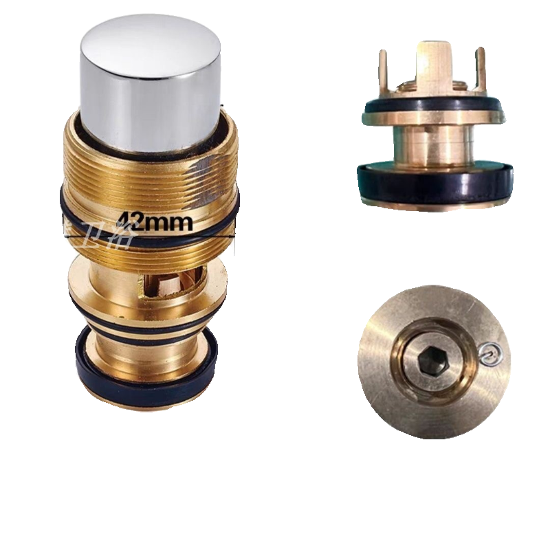 脚踩冲水器芯子更换配件暗藏是冲水阀暗装脚踏冲洗阀芯子配件地埋