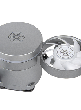 银欣 IM系列搭配一体式水冷 IMF70-ARGB 支持多平台ARGB光效