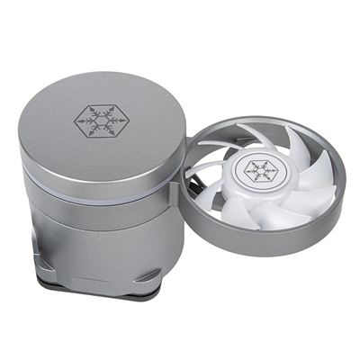 银欣 IM系列搭配一体式水冷 IMF70-ARGB 支持多平台ARGB光效