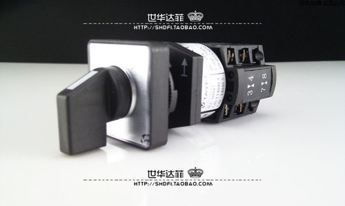 上海天逸10A选择开关多路开关通断开关万转开关LW42A1-2123/OF301