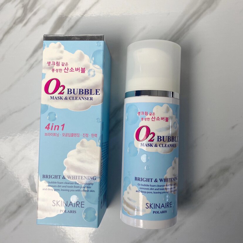 SKINAIRE四合一碳酸氧气泡泡洗面奶150ML 洁面乳护肤品