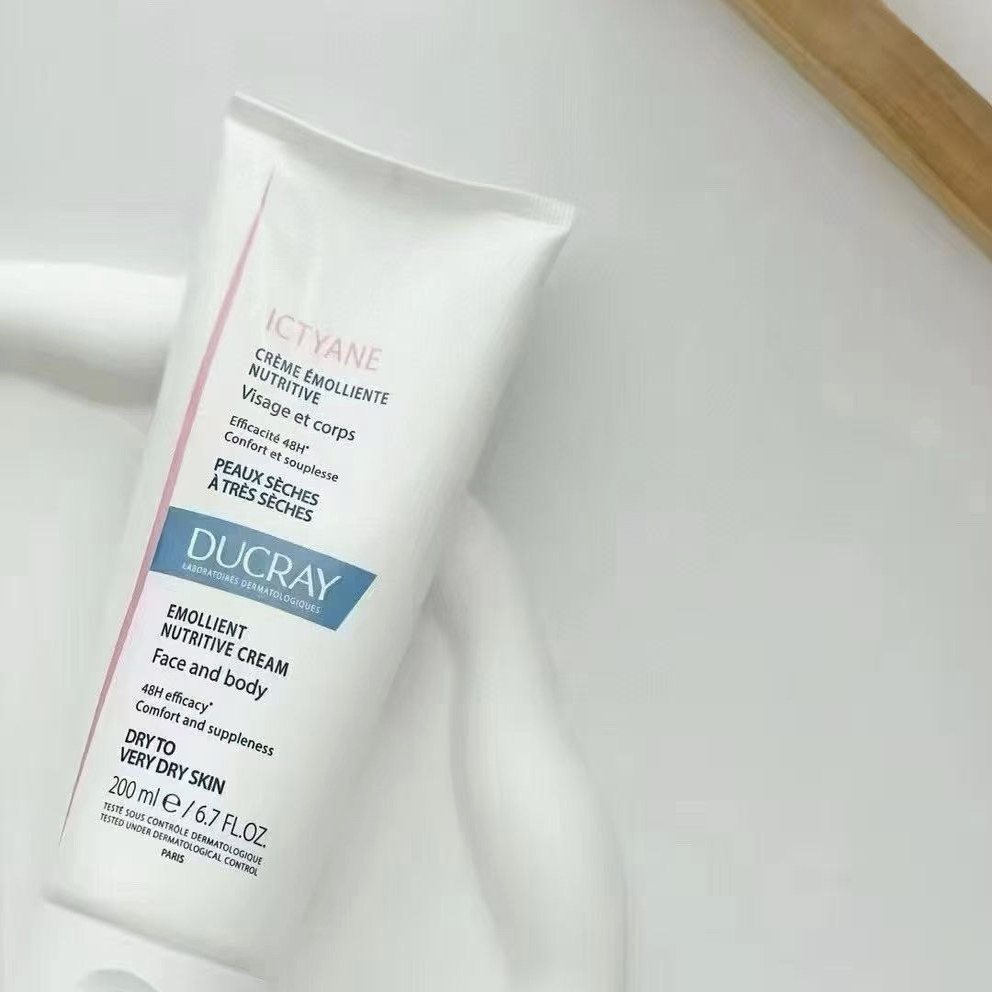法国DUCRAY护蕾滋润营养面霜脸部 身体保湿乳霜200ml