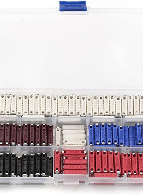 200个盒装 GBC东欧式汽车保险丝鱼雷保险丝套装5A/8A/16A/25A/40A